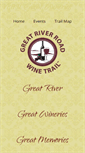 Mobile Screenshot of greatriverroadwinetrail.org